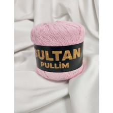 Sultan Pullim Pamuk Açık Pembe Yanar Döner Pullu El Örgü Ipi 50GR. (4 Adet) - Renk: 1406