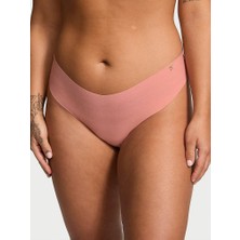 No-Show Lazer Kesim Tanga - Pembe