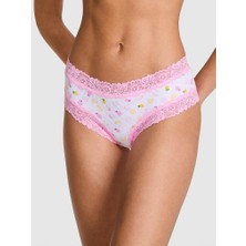 Pink Wink Dantelli Cheeky Külot - (Tek Renk)