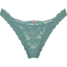 Dream Angels Dantelli Brazilian Külot - Kutup Yeşili