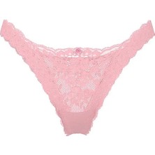 Dream Angels Dantelli Brazilian Külot - (Tek Renk)