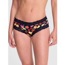 Pink Wink Dantelli Cheeky Külot - Meyve Baskılı
