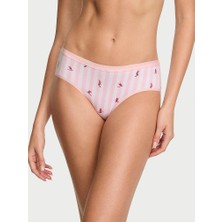 Victoria's Secret Esnek Pamuklu Hiphugger Külot - (Tek Renk)