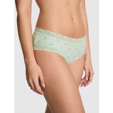 Pink Wink Dantelli Cheeky Külot - (Tek Renk)