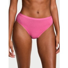 Victoria's Secret Esnek Pamuklu Derin Bacak Kesimli Brief Külot - (Tek Renk)
