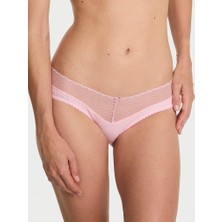 Victoria's Secret Dantelli Pointelle Hiphugger Külot - Açık Pembe