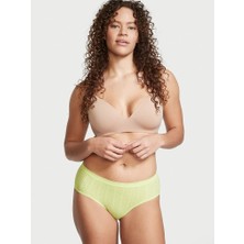 Victoria's Secret Victoria's Secret Seamless Dokulu Hiphugger Külot - Buzlu Zeytin