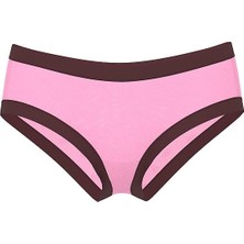 Pink Lazer Kesim Cheeky Külot - Lolipop Pembesi
