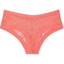 No-Show Lazer Kesim Cheeky Külot - Mercan