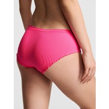 Pink Seamless Hiphugger Külot - (Tek Renk)
