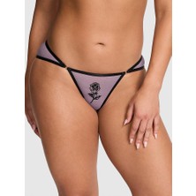 Pink Romantik Işlemeli Cheeky Külot - (Tek Renk)