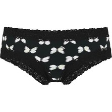 Pink Wink Dantelli Cheeky Külot - (Tek Renk)