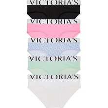 Victoria's Secret 5'li Cool Hiphugger Külot - Buzlu Kahve