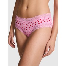 Pink Wink Dantelli Cheeky Külot - (Tek Renk)