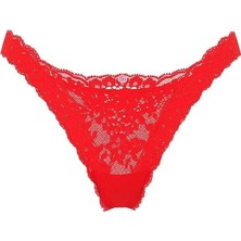 Dream Angels Dantelli Brazilian Külot - (Tek Renk)