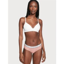 Victoria's Secret Pamuklu Logolu Hiphugger Külot - (Tek Renk)