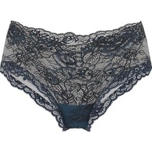 Very Sexy Denim Dantelli Cheeky Külot - Jean Mavisi