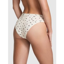 Pink Pamuklu Cheeky Külot - (Tek Renk)
