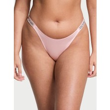 Very Sexy Işıltılı Askılı Brazilian Külot - Melek Pembesi