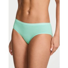 Victoria's Secret Esnek Pamuklu Hiphugger Külot - Şelale Mavisi