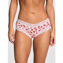 Pink Wink Dantelli Cheeky Külot - Buzlu Kahve