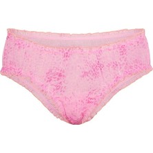 Pink Pınk Wink™ Fırfırlı Cheeky Külot - Pembe Leoparlı