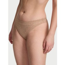The Lacie Dantelli 90'lar Tarzı Külot - Praline