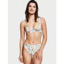 Victoria's Secret Yüksek Bel Cheeky Bikini Altı - Beyaz Limon / Finike Limon Sarısı / Beyaz Limon Sarısı