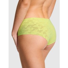 Pink Lazer Kesim Cheeky Külot - Misket Limonu