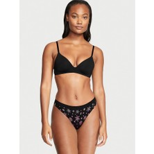 Seamless Seamless Tanga Külot - Siyah Ombre Kar Taneleri