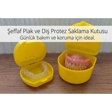 Vulli Şeffaf Plak ve Protez Diş Kutusu 2 Adet (1 Büyük 1 Küçük Boy)