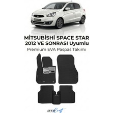 Otocraft Mitsubishi Space Star (2012 ve Sonrası) Araca Özel 3D Havuzlu Eva Oto Paspas Full Set 5 Parça