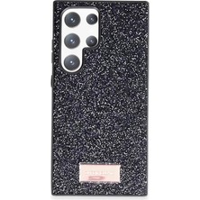 Prativas Onegif Galaxy S24 Bright Simli Kapak - Siyah