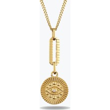 Goldium Jewellery Tasarım Göz Damga Kolye