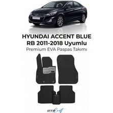 Otocraft Hyundai Accent Blue Rb (2011-2018) Araca Özel 3D Havuzlu Eva Oto Paspas Full Set 5 Parça