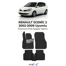 Otocraft Renault Scenic 2 (2002-2009) Araca Özel 3D Havuzlu Eva Oto Paspas Full Set 5 Parça