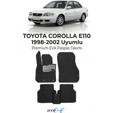 Otocraft Toyota Corolla E110 (1998-2002) Araca Özel 3D Havuzlu Eva Oto Paspas Full Set 5 Parça