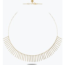Goldium Jewellery Tasarım Sallantılı Kolye