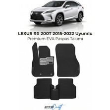 Otocraft Lexus Rx 200T (2015-2022) Araca Özel 3D Havuzlu Eva Oto Paspas Full Set 5 Parça