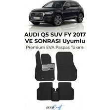 Otocraft Audi Q5 Suv Fy (2017 ve Sonrası) Araca Özel 3D Havuzlu Eva Oto Paspas Full Set 5 Parça