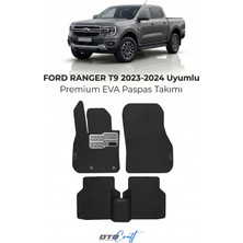 Otocraft Ford Ranger T9 (2023-2024) Araca Özel 3D Havuzlu Eva Oto Paspas Full Set 5 Parça