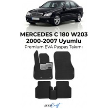 Otocraft Mercedes C 180 W203 (2000-2007) Araca Özel 3D Havuzlu Eva Oto Paspas Full Set 5 Parça