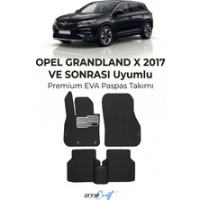 Otocraft Opel Grandland x (2017 ve Sonrası) Araca Özel 3D Havuzlu Eva Oto Paspas Full Set 5 Parça