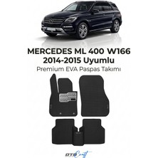 Otocraft Mercedes ml 400 W166 (2014-2015) Araca Özel 3D Havuzlu Eva Oto Paspas Full Set 5 Parça