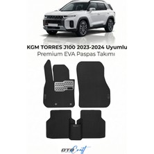 Otocraft Kgm Torres J100 (2023-2024) Araca Özel 3D Havuzlu Eva Oto Paspas Full Set 5 Parça