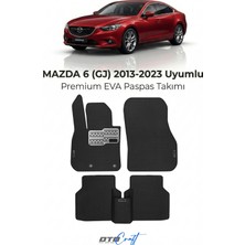 Otocraft Mazda 6 Gj (2013-2023) Araca Özel 3D Havuzlu Eva Oto Paspas Full Set 5 Parça