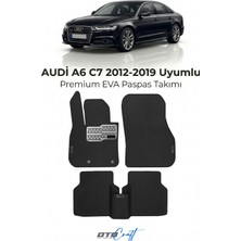Otocraft Audi A6 C7 (2012-2019) Araca Özel 3D Havuzlu Eva Oto Paspas Full Set 5 Parça