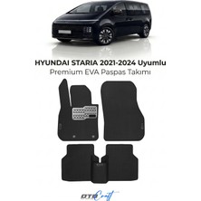Otocraft Hyundai Staria (2021-2024) Araca Özel 3D Havuzlu Eva Oto Paspas Full Set 5 Parça