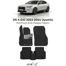 Otocraft Ds 4 D41 (2022-2024) Araca Özel 3D Havuzlu Eva Oto Paspas Full Set 5 Parça