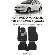 Otocraft Fiat Palio Makyajli 178 (2005-2012) Araca Özel 3D Havuzlu Eva Oto Paspas Full Set 5 Parça
